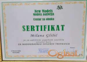 Izdajemo Sertifikate  New Models World Academy Novi Sad